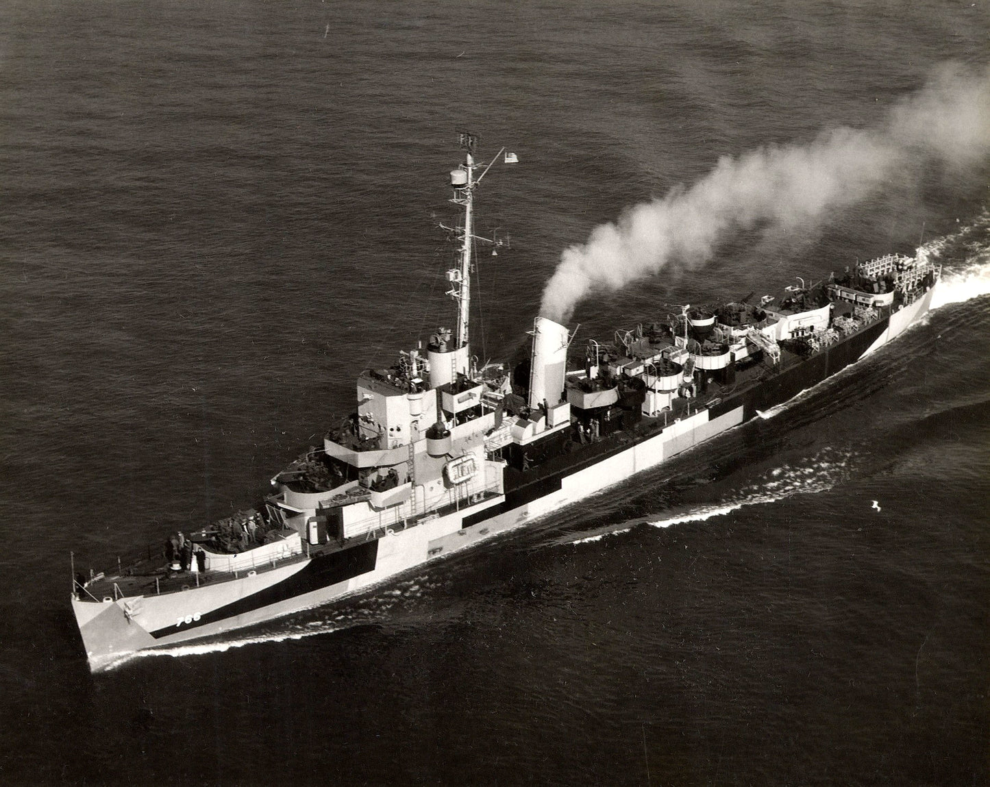 Uss Slater De 766 During Wwii