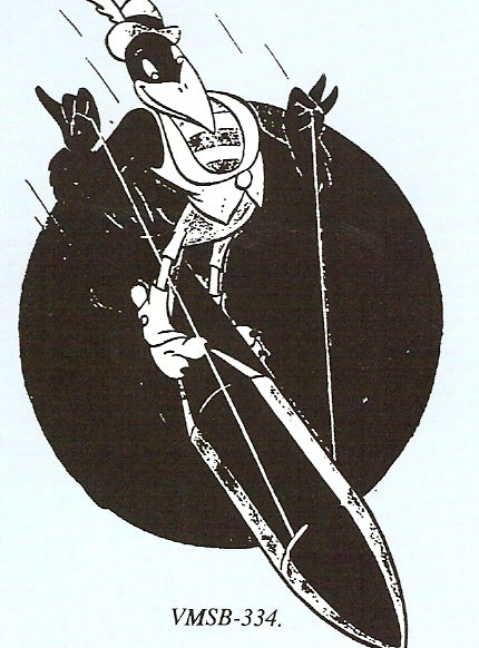 Vmsb 334 Wwii Logo